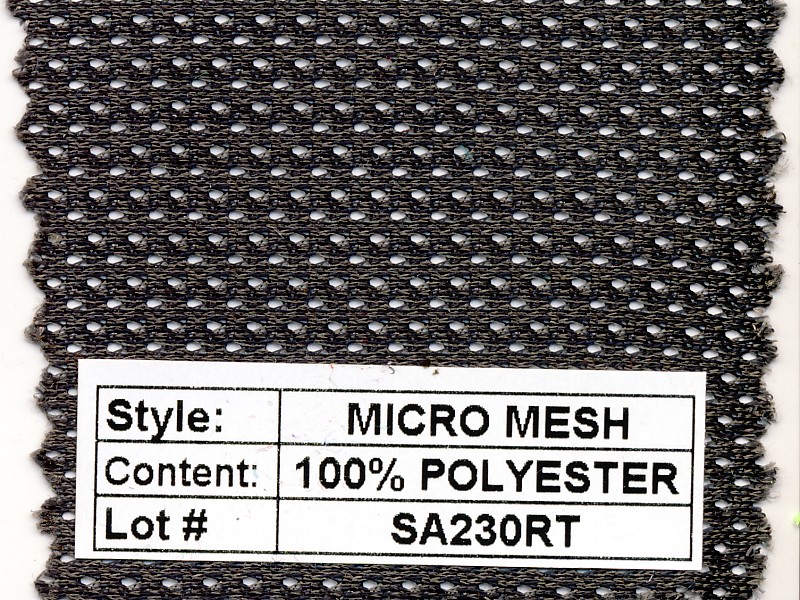 Micro Mesh 100% Polyester